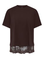 Camiseta con el bajo de encaje Vivvi - Imagen 6