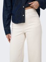 Pantalón vaquero crop bajo bordado Madison - Imagen 4