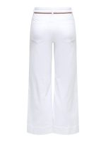 Pantalón vaquero crop Madison con cinturón - Imagen 2