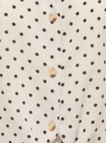 Camisa de lunares con nudo Emmia - Imagen 3