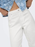 Pantalón vaquero blanco con bolsillo nube Madison - Imagen 5