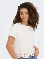 Camiseta bajo flores bordadas Aurora - Imagen 18