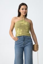 Top crochet Lotus