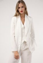 Blazer rayas traje