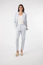 Pantalón traje rayas seersucker - Imagen 2