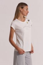 Camiseta "I'am limited edition" con detalles de pedrería - Imagen 4