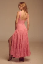 Vestido Fleur rojo - Imagen 4