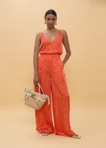 Top lencero estampado manchas