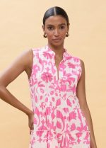 Vestido corto volantes estampado - Imagen 5